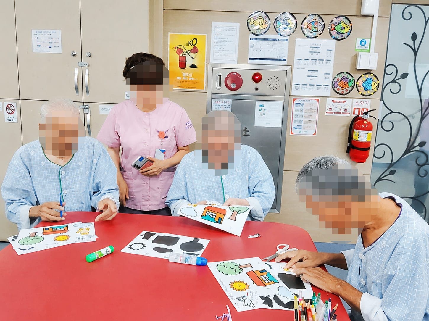 8월 월배요양병원 인지프로그램 활동